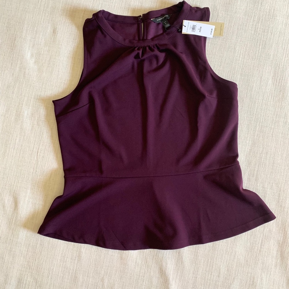 Brand new Banana Republic Peplum 🍌💜